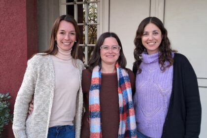 Betiana Balbo, María Eugenia Vivas y Virginia Más